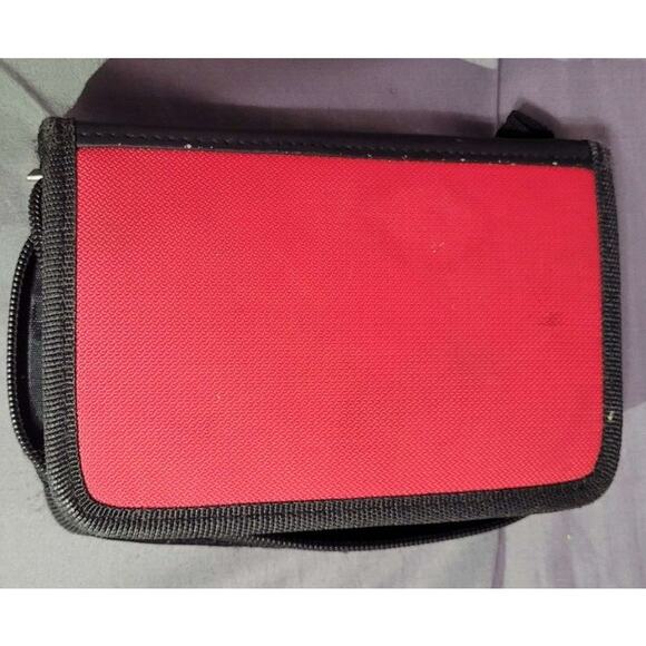 Nintendo Other - Red DS Cloth Case, Is Stained. Has Space For Games.